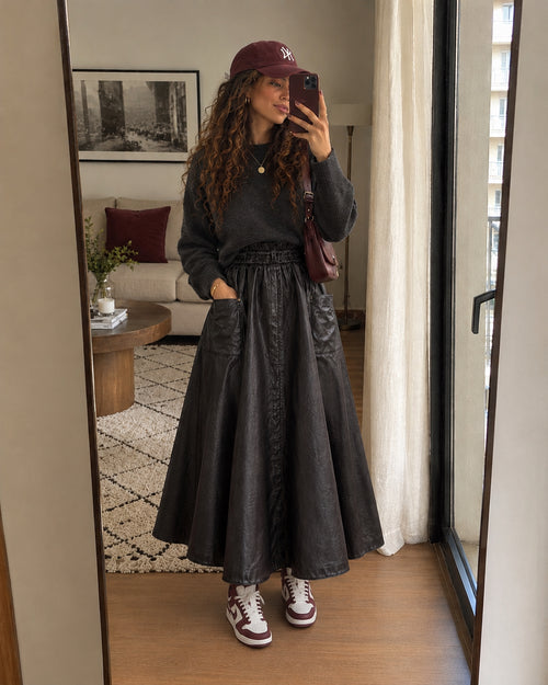 JUPE SOPHIE NOIR