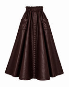 JUPE SOPHIE BORDEAUX FONCE